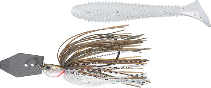 Green Pumpkin Shad / Pearl Flash
