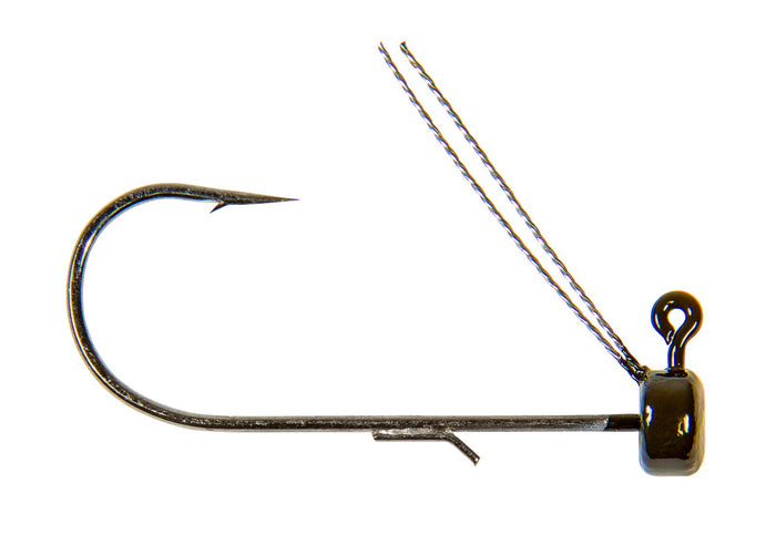 Z-Man Mag ShroomZ Weedless Jigheads 3 pack - Green Pumpkin