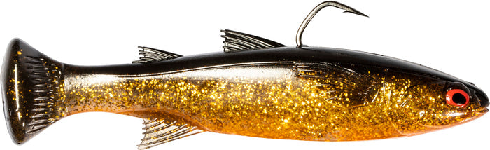 Z-Man Mulletron Line Through Moderate Sinking Swimbaits - Goldrush