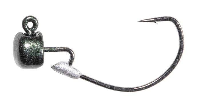 Z-Man NedlockZ EWG Wide Gap Ned Rig Jigheads 4 pack Green Pumpkin