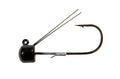 Z-Man Power Finesse ShroomZ Weedless Jigheads 3 pack 1/10 oz - Black