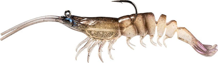 Z-Man PrawnStarZ Soft Plastic Prawn - 3.5 Inch - Natural Shrimp