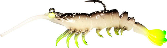 Z-Man PrawnStarZ Soft Plastic Prawn - 5 Inch - Glow Chartreuse