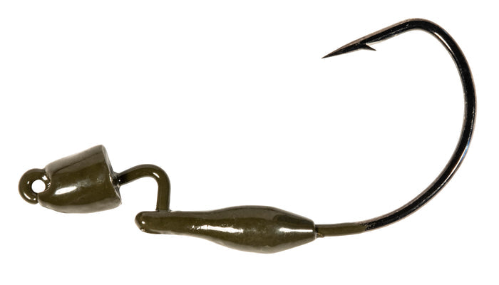 Z-Man Pro BulletZ Jig Head 3 pack - Green Pumpkin