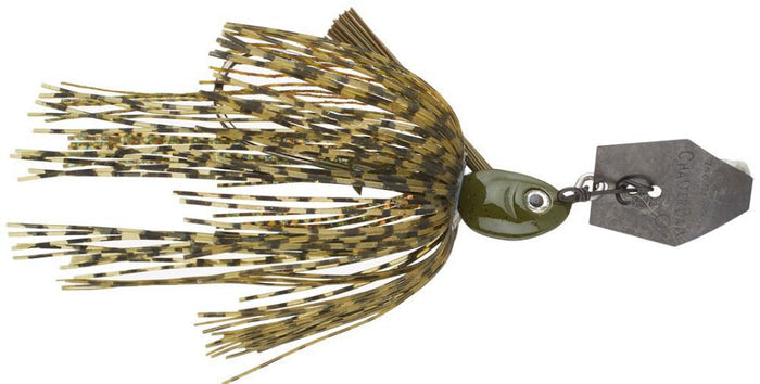 Z-Man Project Z Weedless ChatterBait 3/8 oz. Dark Green Pumpkin