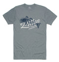 Z-Man Redfish TeeZ Short Sleeve T-Shirt - Stone Gray