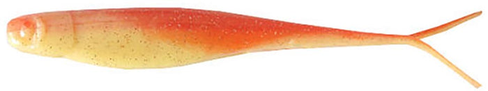 Z-Man Scented Jerk ShadZ 5 inch Soft Plastic Jerkbait 5 pack - Bleeding Banana - 5 inch