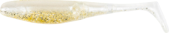 Z-Man Scented PaddlerZ 4 inch Soft Paddle Tail Swimbait Beer Run