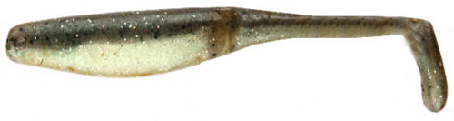 Z-Man Scented PaddlerZ 4 inch Soft Paddle Tail Swimbait - Bad Shad