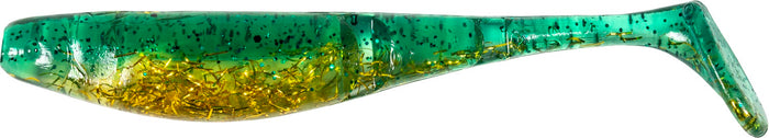 Z-Man Scented PaddlerZ 4 inch Soft Paddle Tail Swimbait - Gitter Done