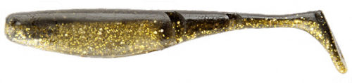 Z-Man Scented PaddlerZ 4 inch Soft Paddle Tail Swimbait - Goldrush
