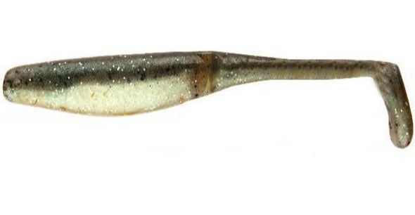 Z-Man Scented PaddlerZ 5 inch Soft Paddle Tail Swimbait Bad Shad