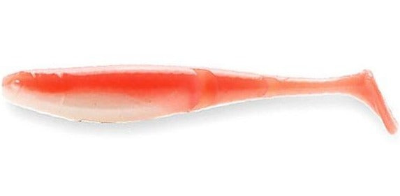 Z-Man Scented PaddlerZ 5 inch Soft Paddle Tail Swimbait - Coconut Ice Glow