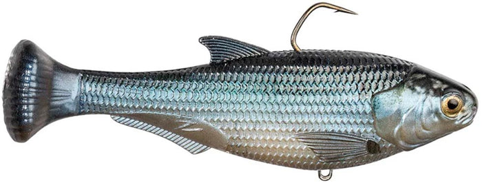 Z-Man Shadtron Line Through Fast Sinking Swimbait - 4.5 Inch - Glimmer Shad