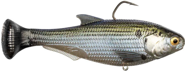 Z-Man Shadtron Line Through Fast Sinking Swimbait - 6 Inch Mossback