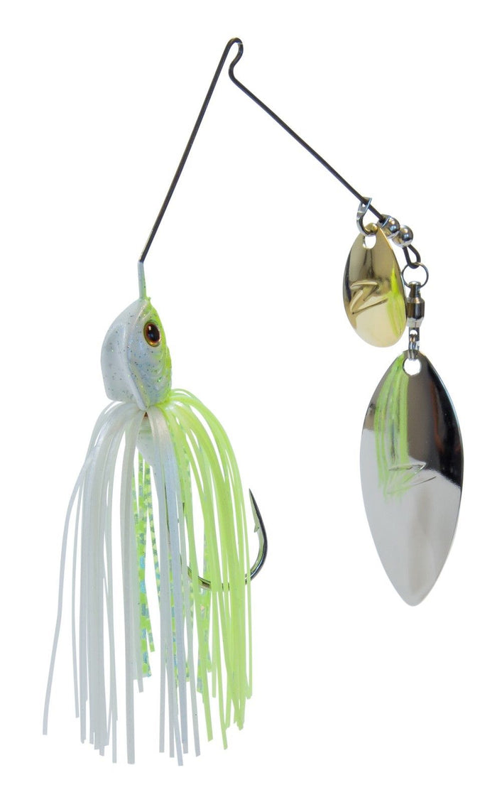 Z-Man SlingbladeZ Willow Colorado Spinnerbait - Chartreuse Pearl