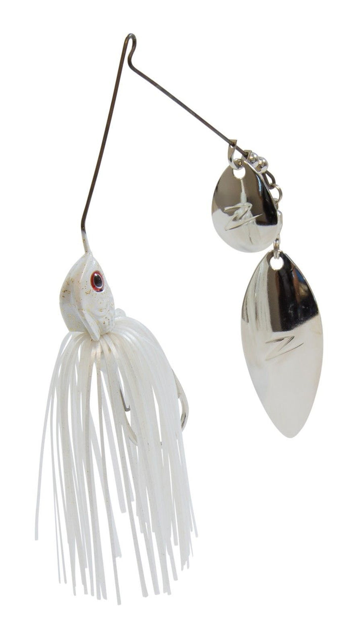 Z-Man SlingbladeZ Willow Colorado Spinnerbait - Pearl Ghost