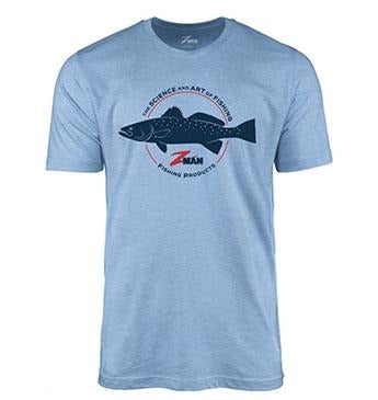 Z-Man SpeckZ Logo TeeZ Short Sleeve T-Shirt - Light Blue