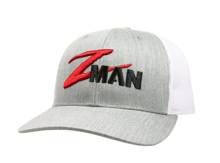 Z-Man Structured Trucker Hat Gray/White