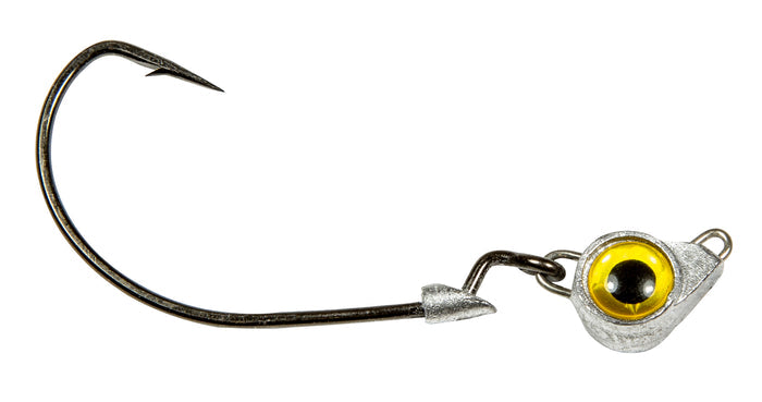 Z-Man Texas Eye Articulated Jigheads 3 pack - Gold