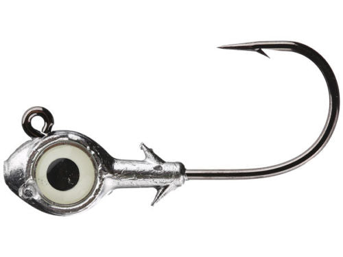 Z-Man Trout Eye 1/4 oz. Jighead 3 pack - Glow