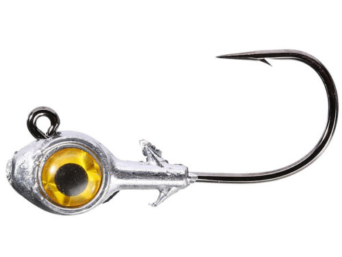 Z-Man Trout Eye 3/16 oz. Jighead 3 pack - Gold