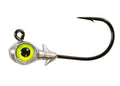 Z-Man Trout Eye Finesse Jigheads 3 pack - Chartreuse