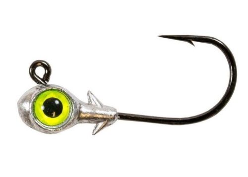 Z-Man Trout Eye Finesse Jigheads 3 pack - Chartreuse