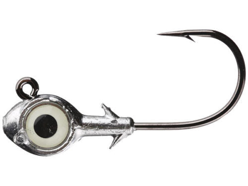 Z-Man Trout Eye Finesse Jigheads 3 pack - Glow