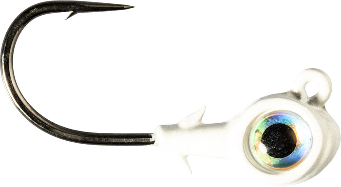 Z-Man Trout Eye X Jighead - 3 pack - Pearl/Pearl