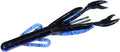 Zoom Baby Brush Craw Creature Bait - 4 Inch Black Sapphire